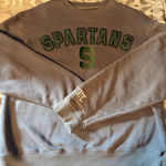 J. America Grey spartans Michigan states hoodie  Photo 0
