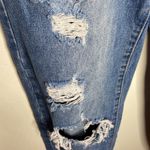 Missguided petite blue riot ripped mom jeans size 0 Photo 9