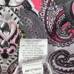 One World Energe by Shirt Blouse L Embellished Brown Beige Floral Y2K Fairy Photo 7