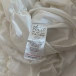 Oh Polly  Satin Ruched White Mini Dress Photo 11