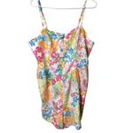 Old Navy  Women’s Floral Thin Strap Pocket Romper Sz XL Photo 7