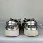 Hey Dude  Karina Slip On Sneaker Sz 8 Silver Python Comfort Lightweight Shoe Photo 14