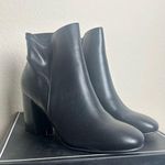 MIA NEW Carla Booties Women’s Size 8.5 Boots Black Chunky Heel Fall Winter Vegan Photo 1