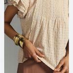 Anthropologie By  | Pintuck Lace Blouse M Photo 3
