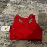 Nike NWT  Red Medium Support Non Padded Swoosh 2.0 Sports Bra Size Small Photo 3