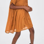 ZARA ✨ Women's Terracotta Embroidered Jumpsuit Burnt Orange Sz Small Dress✨ Photo 0