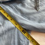 Workshop Republic Clothing  Sz XS Blue Drawstring Cropped Pants Tencel Photo 4