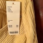 Urban Outfitters  Yellow Corduroy wide Leg Skater Pants Photo 3