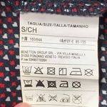 United Colors Of Benetton Benetton Shirt Black Red Long Sleeve Button Front Card Suits Novelty Print Photo 8