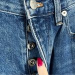 Madewell Dark Wash Low Slung Straight Leg Jeans Photo 2