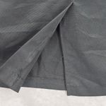 None Black Pull On Knee Length Elastic Office Corporate Church Classic Skirt Size 14 Photo 3