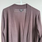 Premise Studio sz M brown open minimalist cardigan Photo 1