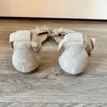 Joie  Fringe Suede Taupe Flat Sandals EU Size 36 Photo 5