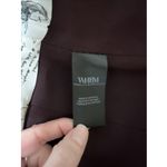 White House | Black Market WHBM Elegant Signature Blazer Size 2 Burgundy Check Photo 9