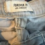 Forever 21 Light Wash Denim High-Rise Shorts - Size 24 Photo 1