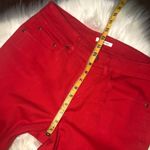 Jones New York sports red crop denim sz 8 Photo 6