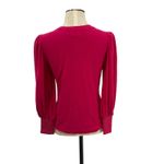 Nation Ltd Loren Tee Blouse Top Puff Balloon Long Sleeve Berry Pink Size XS Photo 5