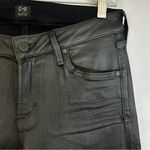 Citizens of Humanity  Black Racer Coated Black Skinny Low Rise Jeans Size 29 Photo 4