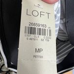 Loft NWT  Pull On Striped Pencil Skirt Size Medium‎ Petite Preppy Career Office Photo 3