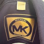Michael Kors  Cotton Short Navy Blue Jacket with Gold Buttons, Size M Photo 1