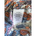 Talbots  Women't Royal Paisley Preppy Classic Button Down Cotton Shirt S M Photo 4