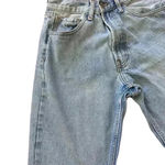 Brandy Melville Women's John Galt Denim Jeans Size Small High Rise Light Wash Photo 5
