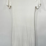 BP Cream Ribbed Knit Dress Size XS Crew Neck Short Sleeve Soft Rayon Blend Photo 0
