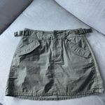 H&M Green Cargo Mini Skirt  Photo 1