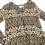 ALC Frank A.L.C. Daisy Silk Leopard Print Mini Dress Kim Kardashian Photo 5