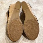 INC 🆕 sequin platform cork wedge sand… Photo 6