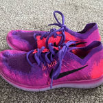 Nike  Free Run Flyknit 2 Pink Purple Shoes Women's Size US8 Photo 0