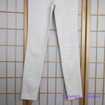 Madewell NEW ‎ 10" High-Rise Skinny Jeans in Pure White, 26 Photo 4