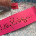 Lilly Pulitzer Palmita Stretch Shorts Scalloped Succulent Blue Sz 2 New NWT $70 Photo 2