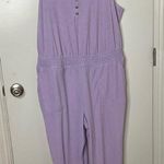 Torrid  Sleep Terry Jumpsuit Size 2X Lavender Lounge Photo 0