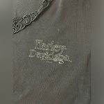 Harley Davidson Vintage Y2K 2000  Lace V Neck Black Short Sleeve Size Medium Photo 1