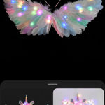 Light up unicorn wings Halloween costume Multiple Size undefined Photo 1
