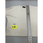 Womans Truth By Republic Long Sleeve Pullover Sweater Large Cream Heavy Photo 6