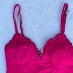 Victoria's Secret Victoria Secret Women's Intimates Top Size Medium Hot Pink Polka Dot A11 Photo 2