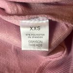 Grayson Threads Santa Baby Pink Sweater Patterned Sweatshirt with Red Santa Baby XXS Photo 4