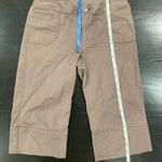 Banana Republic VINTAGE  BERMUDA SHORT BROWN WITH WHITE PINSTRIPES Photo 4