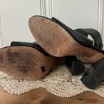 Vince Addie Black Leather Open Toe Ankle Strap Heeled Booties 9.5 Photo 6