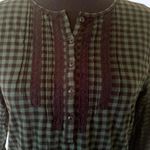 CHAPS  green buffalo plaid top Photo 1