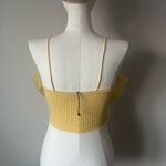 ZARA Yellow Ruffled Floral Top NTW Photo 10