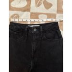 Hollister  Black Curvy Ultra High-rise‎ Mom Jeans Size 23s Photo 5