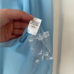 Alexia Admor ‎ NWT Womens 6 Zayn Blouson Sleeve Sheer Blouse Halogen Blue Photo 10