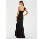Mac Duggal  49547 One Shoulder Draped Trumpet Gown, size 4 NWT Photo 2