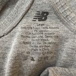 New Balance Grey Gray Fitted Racerback Athletic Tank Top Size large Womens Photo 5