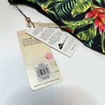 CALIA by Carrie Underwood Island Leaf Wide Banded Printed Bikini Bottoms XL Green Photo 1