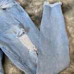 Bamboo  Original Denim  Light Blue Distressed Women's Jeans Photo 2
