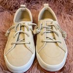 Sperry Crest Vibe Women's Low Platform Leather Sneaker Beige Size 6.5 Photo 4